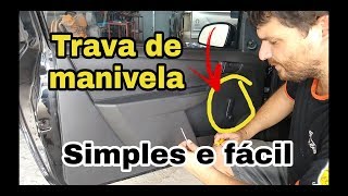 Como REMOVER a Trava da Manivela SEM DANIFICAR o Forro do Carro [upl. by Antony578]