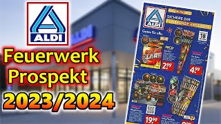 ALDI NORD FEUERWERK PROSPEKT 20232024 [upl. by Kawasaki435]