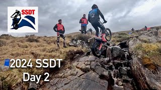 BVM VLOG 167  2024 Scottish Six Days Trial  Day 2 [upl. by Mlohsihc]