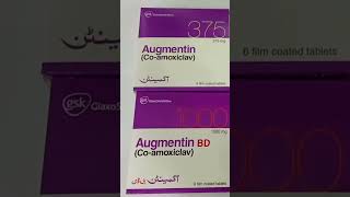 Augmentin 375mg Tablet Augmentin Tablet 625mg Augmentin 1000mg Tablet Uses [upl. by Hgiellek852]