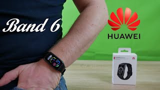 Új Aktivitásmérő a Huaweitől Huawei Band 6 teszt 185 [upl. by Dnama501]