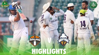 Full Highlights  Faisalabad vs Karachi Whites  Day 2  Final  QeAT 202324  PCB  M1U1A [upl. by Airetnuhs]