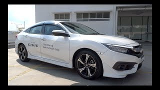 2016 Honda Civic 15 TCP StartUp and Full Vehicle Tour [upl. by Cirri682]