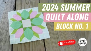 BeginnerFriendly Quilt Sew Along Join the Fun  Step by Step free quilt tutorial quilting [upl. by Aisetra368]