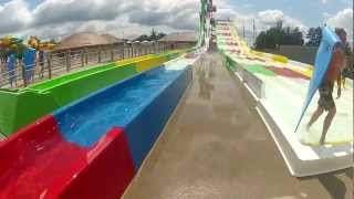 GOPRO Adventureland Water Slides [upl. by Perrins811]