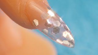 DIY Acrylic Glitter Inlay [upl. by Satsok]