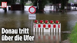 Hochwasser in SÜDDEUTSCHLAND Zahlreiche Gemeinden werden evakuiert [upl. by Kellyn146]