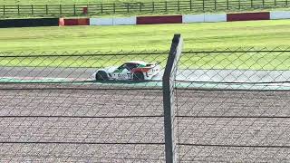 Donington Park 2024 British GT Weekend 2 Broken Ginetta [upl. by Alia]