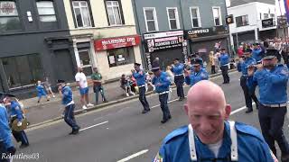 Bellshill Protestant Boys  Belfast 12th quotReturn Routequot  120723 4K [upl. by Ekaterina]