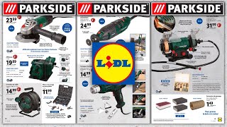 ARRIVAGE LIDL BRICOLAGE PARKSIDE  2 JANVIER 2023 [upl. by Novj]