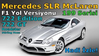 MERCEDESBENZ SLR McLAREN  CADDEDEKİ F1 ARACI [upl. by Anneiv806]