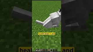 Over Powered Wolf in Minecraft minecraft minecraftfacts wolf overpowered op portion wolftail [upl. by Downall]