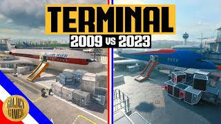 Terminal Map Comparison  MW2 2009 vs MW3 2023 [upl. by Musette]