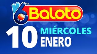 Resultado del Baloto del Miércoles 10 de Enero de 2024 Ganador 😱🤑💰💵 [upl. by Hedley]