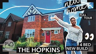 Touring a FANTASTIC Detached 4 Bed Spacious New Build House UK  Bloor Homes The Hopkins Show Home [upl. by Kelwin]