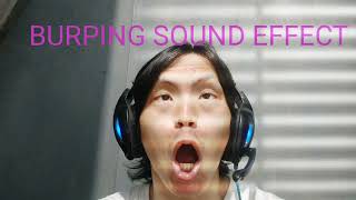 BURPING SENDAWA SOUND EFFECT FREE COPYRIGHT NO COPYRIGHT [upl. by Artemisa]