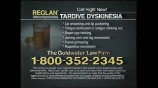 Goldwater Law Firm  Reglan Linked to Tardive Dyskinesia 3522345 ver 2010 60s [upl. by Marella]