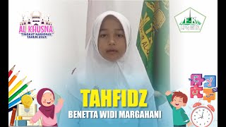 TAHFIDZ SD A  BENETTA WIDI MARGAHANI [upl. by Guthrey]