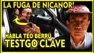 🔥EN EXCLUSIVA TEO BERRÚ EL TESTIGO QUE HA HUNDIDO A NICANOR BOLUARTE [upl. by Teerpnam]