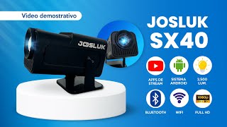 Mini Proyector Smart Josluk SX40 [upl. by Tremaine515]