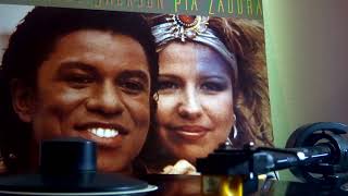 Jermaine Jackson amp Pia Zadora  When The Rain Begins To Fall  Maxi  Arista  1984 [upl. by Giles]