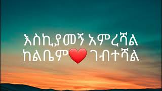 gossaye tesfaye tamriyalesh ታምሪያልሽ ጎሳዬ ተስፋዬ [upl. by Dichy962]