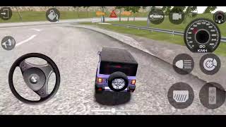 Dollar Song Modified Mahindra Thar  Indian Car Simulator 3D [upl. by Bolten]