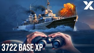 My Personal Elbing XP Record  World of Warships Legends [upl. by Atiekan939]