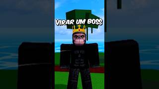 FINGI SER UM BOSS NO BLOX FRUITS E ISSO ACONTECEU roblox bloxfruits robloxedit shorts [upl. by Caty295]