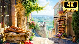 Gordes the pearl of French Provence  The most beautiful village in France  Walking tour 4k [upl. by Zillah]