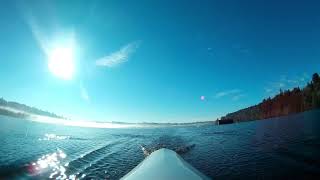 Rowing scenery  Shelton to Bayshore at high tide [upl. by Hakeber]