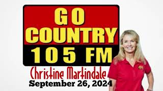 Christine Martindale on GO Country 105 Los Angeles [upl. by Fallon]