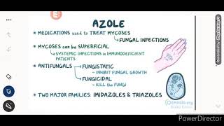 ANTI FUNGAL DRUGS IMIDAZOLES amp TRIAZOLES [upl. by Etteroma]