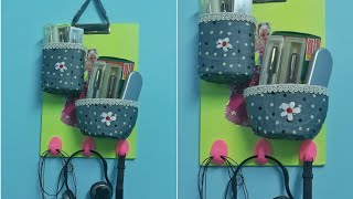 DIY Makeup amp Stationery organizer  Room Organization Ideas [upl. by Aynatahs108]