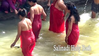 SALINADI MELA 2021  Sali nadi Open Holy Bath Ganga Snan latest  सलिनदी [upl. by Sivahc]