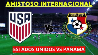 ESTADOS UNIDOS VS PANAMA EN VIVO  AMISTOSO INTERNACIONAL  HORARIO Y DONDE VER EN VIVO [upl. by Margarethe]