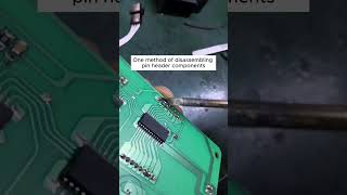 How to desolder pin headers connectors [upl. by Znieh932]