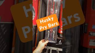 Husky Pry Bars From Home Depot husky homedepot shorts [upl. by Odlavso]