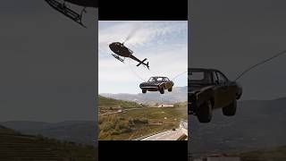 Fast X  Doms Car vs Helicopters Scene [upl. by Bicknell862]