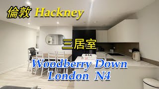 倫敦二區3房湖景公寓，毗鄰水庫和Finsbury Park，環境優美，交通便利 [upl. by Ycinuq]