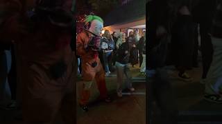 Walibi shriknacht walibibelgium clown halloween scary [upl. by Lanctot]