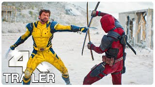 DEADPOOL amp WOLVERINE quotDeadpool Vs Wolverine Fight Scenequot  5 Minute Trailers 4K ULTRA HD NEW 2024 [upl. by Anohs]