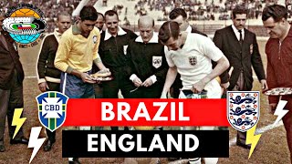 Brazil vs England 31 All Goals amp Highlights  1962 World Cup [upl. by Heywood]