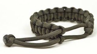 Make a Mad Max Style Paracord Survival Bracelet THE ORIGINAL  Boredparacordcom [upl. by Nyrad]