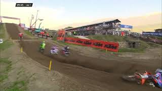 Crash Herlings First Lap MXGP Race 2  MXGP of Trentino 2024 [upl. by Velma540]