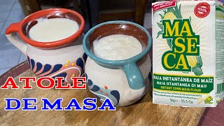 ATOLE de MASA para PRODUCIR LECHE MATERNA  SI Estas amamantando y no te sale leche ¡¡HAZLO [upl. by Haidej]