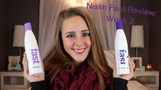 Nisim Fast Shampoo amp Conditioner Review Week 2 Update [upl. by Svetlana780]