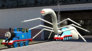 Building a Thomas Train Chased By Thomas ScaryThomas The Tank EngineexeThomas GhostThomasexe [upl. by Talyah738]