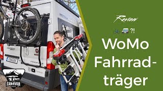 Wohnmobil Fahrradträger  welcher passt zu meinem Kastenwagen [upl. by Gertrud]