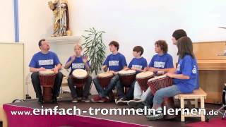 African Moves  EINFACH TROMMELN LERNEN  Djembe Trommelgruppe im Chiemgau [upl. by Urata]